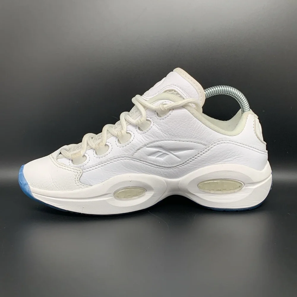 Reebok Question Low‎ White Basketball Shoes Men’s Sz 5.5 Women’s Sz 6.5 EU 37